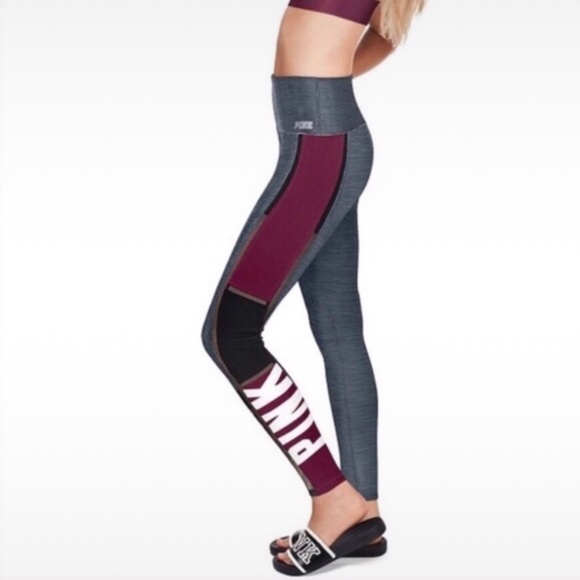 Pink Victoria Secret Bonded Leggings - Picture 1 of 2